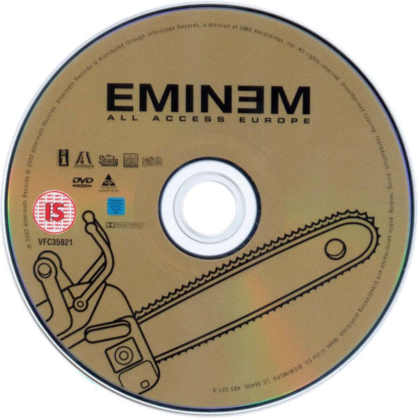 Eminem : All Access Europe (DVD-V, Copy Prot., PAL, DVD)