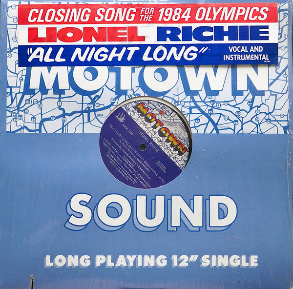 Lionel Richie : All Night Long (All Night) (12", Single, RP)