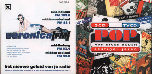 Various : Pop Van Eigen Bodem - Zestiger Jaren (3xCD, Comp)