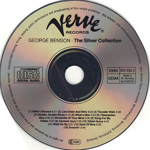 George Benson : The Silver Collection (CD, Comp)