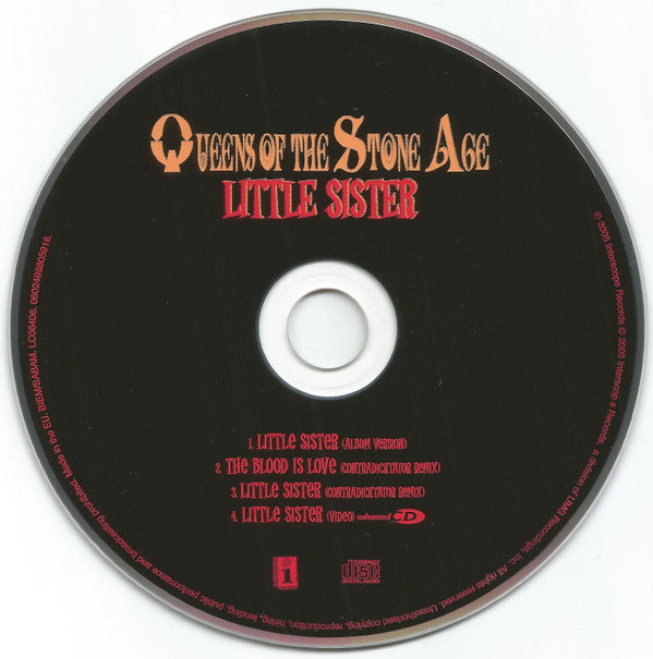 Queens Of The Stone Age : Little Sister (CD, Single, Enh)