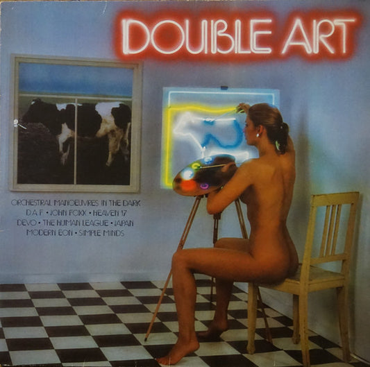 Various : Double Art (LP, Comp)