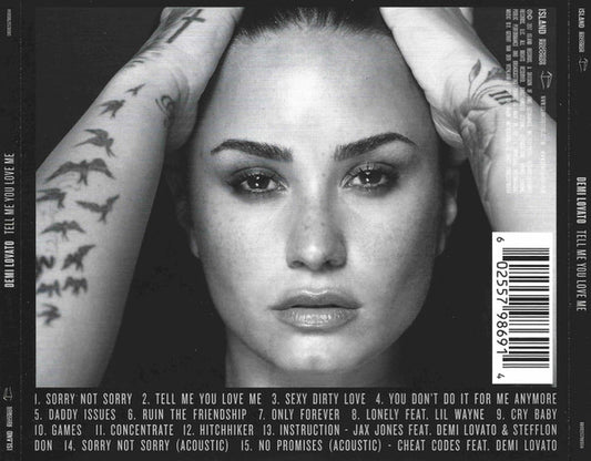Demi Lovato : Tell Me You Love Me (CD, Album, Dlx, RE)