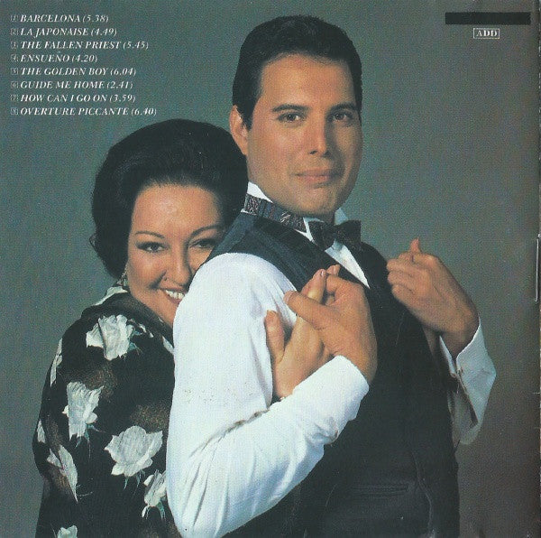 Freddie Mercury & Montserrat Caballé : Barcelona (CD, Album, RE)