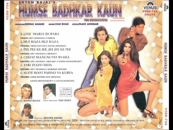Viju Shah :  Humse Badhkar Kaun (CD)
