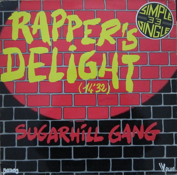 Sugarhill Gang : Rapper's Delight (12", Ltd, Gre)