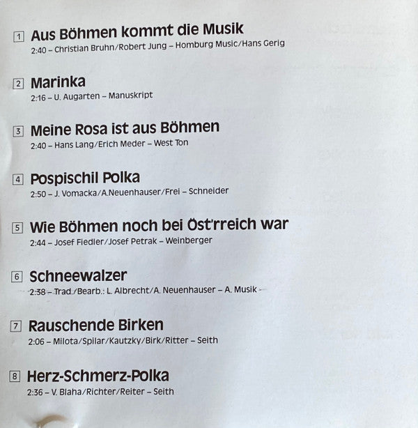 Peter Alexander : Tief Im Böhmerwald (CD, Comp)