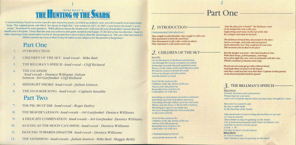 Mike Batt : The Hunting Of The Snark (CD, Album)