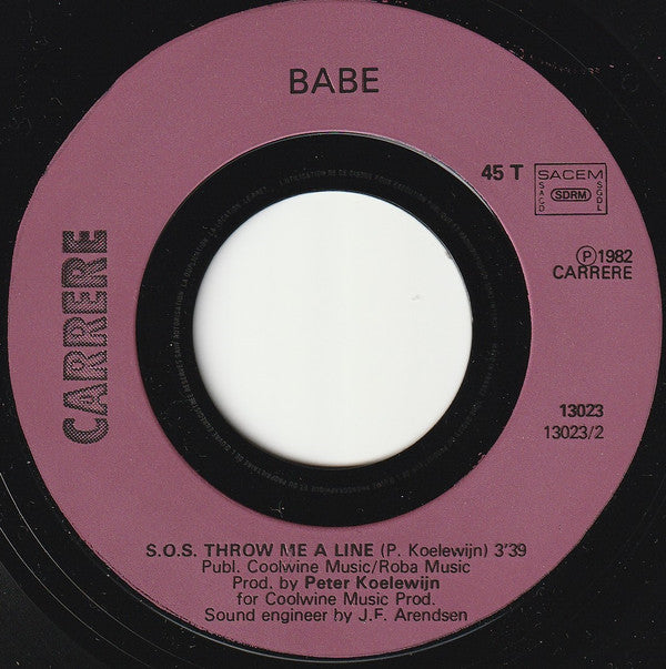 Babe (2) : Together In Love Again (7", Single)