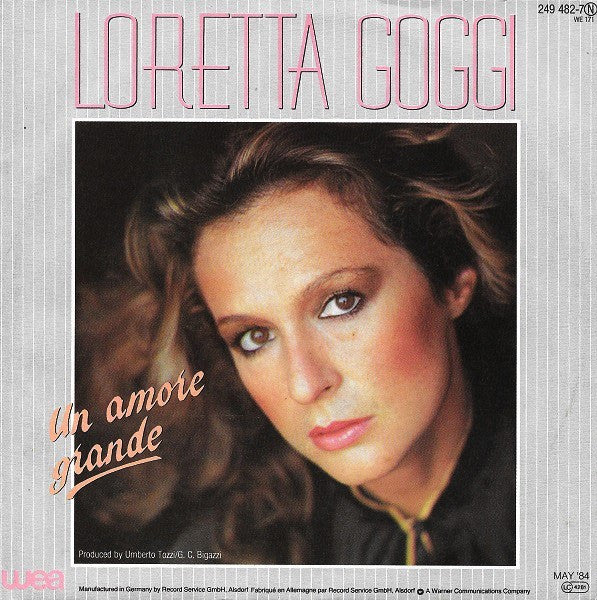 Loretta Goggi : Un Amore Grande (7", Single)