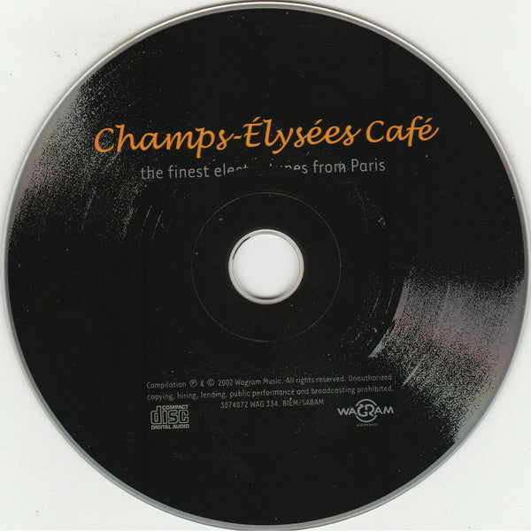Various : Champs-Élysées Café (CD, Comp, Dig)