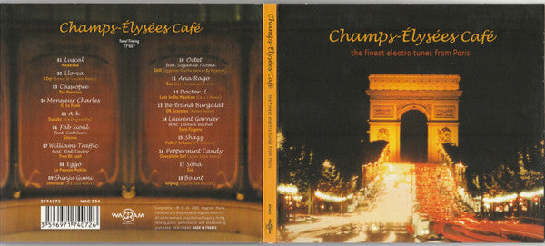 Various : Champs-Élysées Café (CD, Comp, Dig)