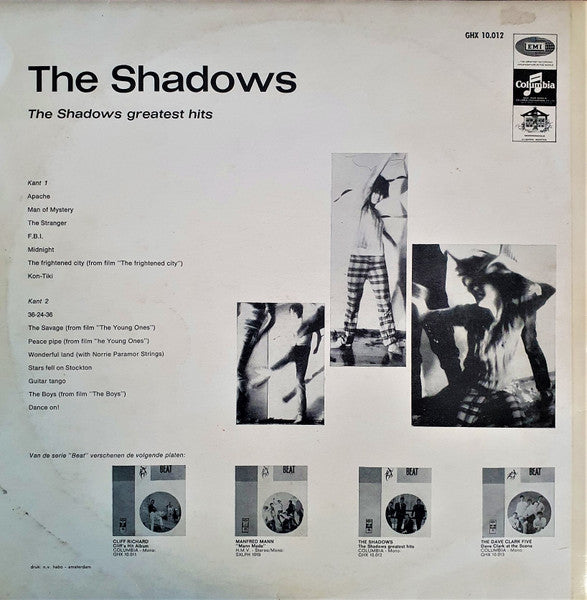 The Shadows : The Shadows Greatest Hits (LP, Comp)