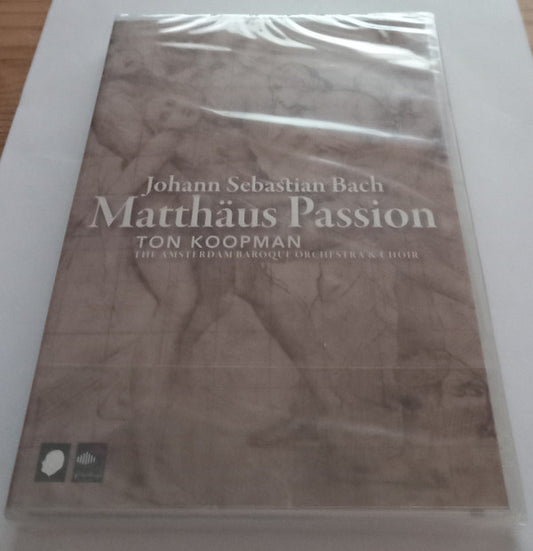 Ton Koopman : J.S. Bach - Matthaus Passion The Amsterdam Baroque Orchestra & Choir                      (2xDVD-V)