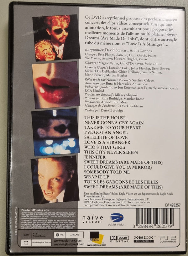 Eurythmics : Sweet Dreams (The Video Album) (DVD-V, RE, PAL)