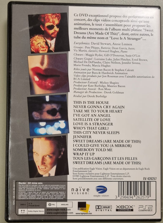 Eurythmics : Sweet Dreams (The Video Album) (DVD-V, RE, PAL)