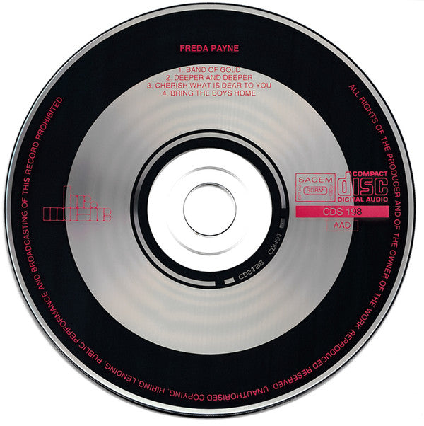 Freda Payne : CD Single Classic (CD, Single)