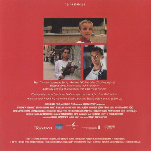 Various : Welcome To Sarajevo (CD, Album, Comp)