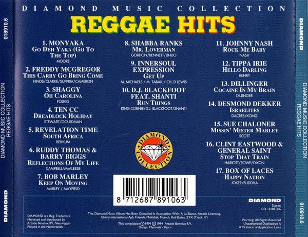 Various : Reggae Hits (CD, Comp)