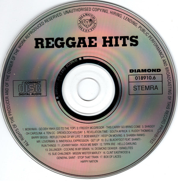 Various : Reggae Hits (CD, Comp)