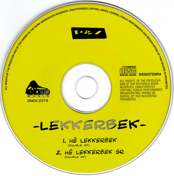 Lekkerbek : Hé Lekkerbek (CD, Single, Car)