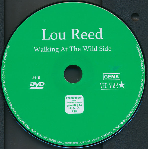Lou Reed : Walk On The Wild Side (DVD-V, Unofficial, PAL)