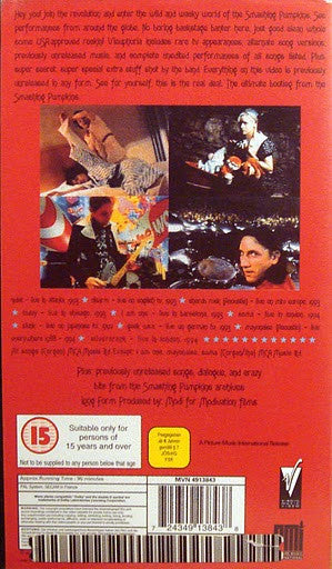 The Smashing Pumpkins : Vieuphoria (VHS, PAL)