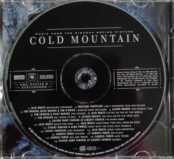 Various : Cold Mountain (Music From The Miramax Motion Picture) (CD, Album)