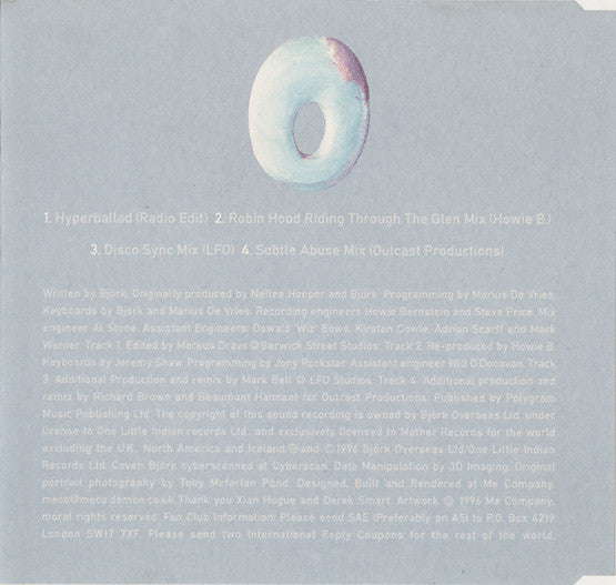 Björk : Hyperballad (CD, Single)