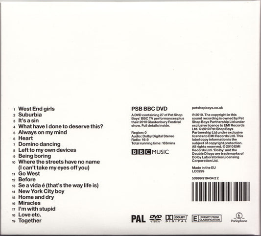 Pet Shop Boys : Ultimate (CD, Comp + DVD-V, Comp, Mono, PAL + Dlx)