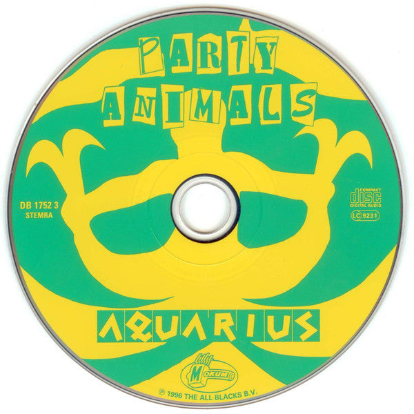 Party Animals : Aquarius (CD, Maxi)