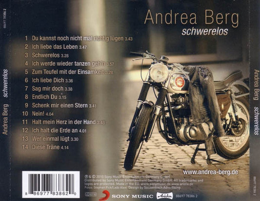 Andrea Berg : Schwerelos (CD, Album)