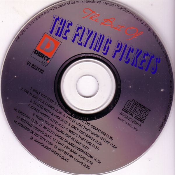 The Flying Pickets : The Best Of (CD, Comp)