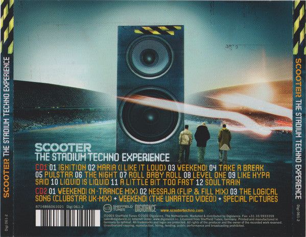 Scooter : The Stadium Techno Experience (CD, Album + CD, Enh)