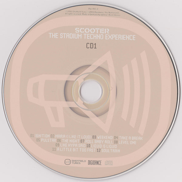 Scooter : The Stadium Techno Experience (CD, Album + CD, Enh)