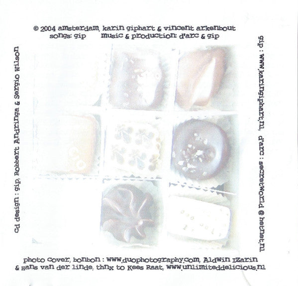 Karin Giphart : And She Bites (CDr, Album)
