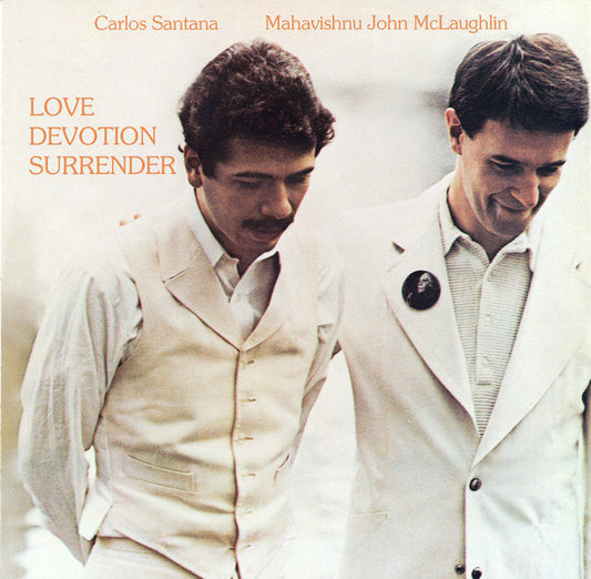 Carlos Santana / John McLaughlin : Love Devotion Surrender (CD, Album, RE)