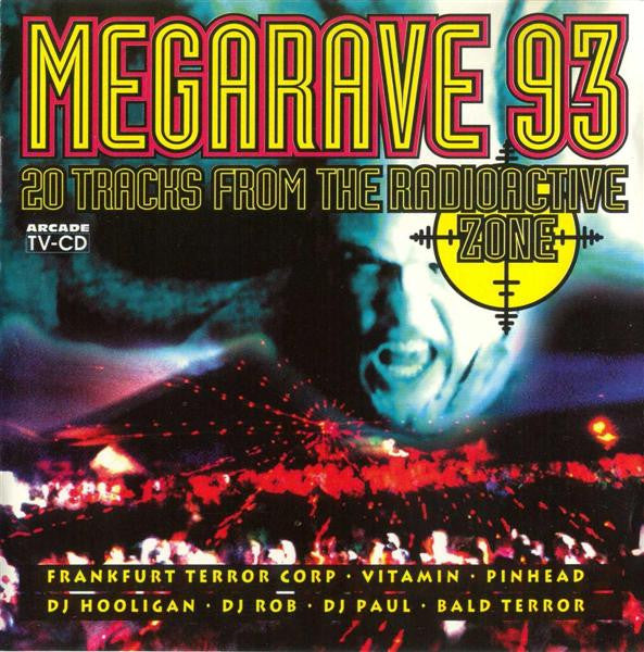 Various : Megarave 93 (20 Tracks From The Radioactive Zone) (CD, Comp)