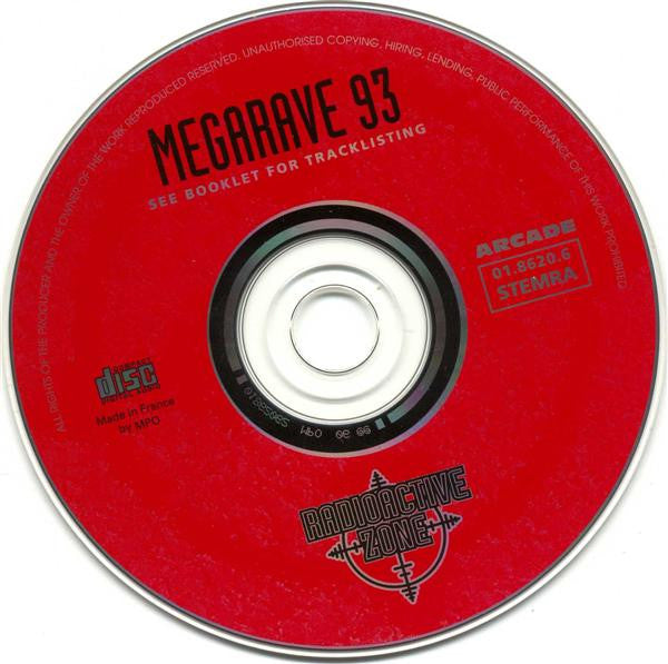 Various : Megarave 93 (20 Tracks From The Radioactive Zone) (CD, Comp)