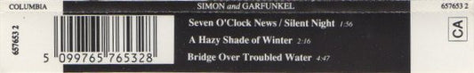 Simon & Garfunkel : Seven O'Clock News / Silent Night, A Hazy Shade Of Winter ● Bridge Over Troubled Water (CD, Single)
