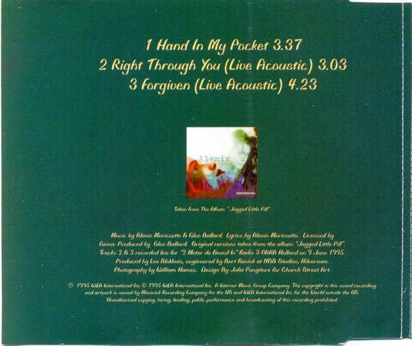 Alanis Morissette : Hand In My Pocket (CD, Single, CD2)