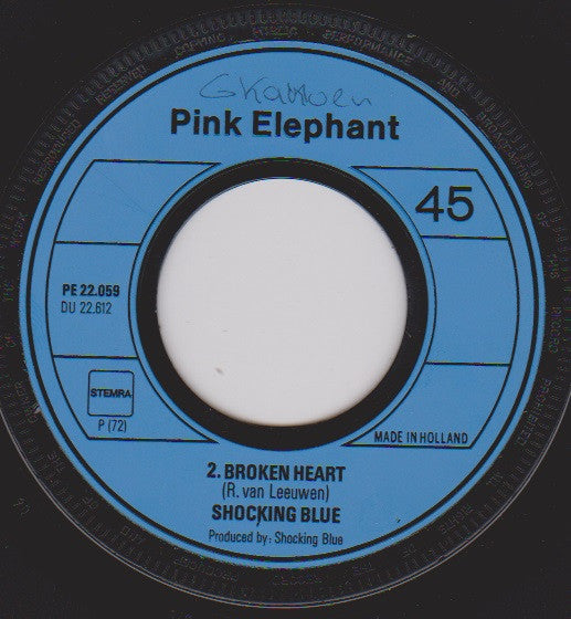 Shocking Blue : Rock In The Sea (7", Single)