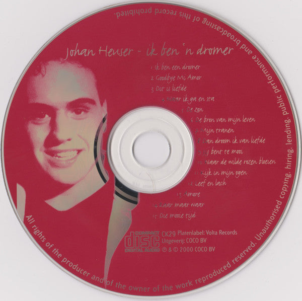 Johan Heuser : Ik Ben 'N Dromer (CD, Album)