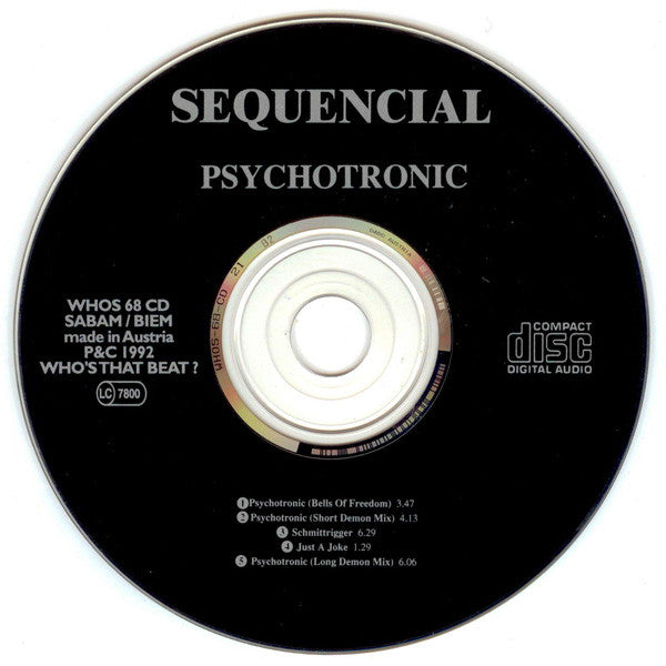 Sequencial : Psychotronic (CD, Maxi)