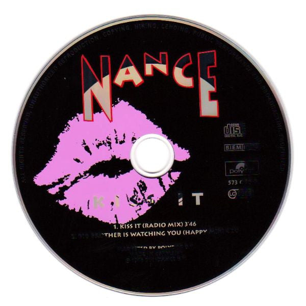 Nance : Kiss It! (CD, Single)