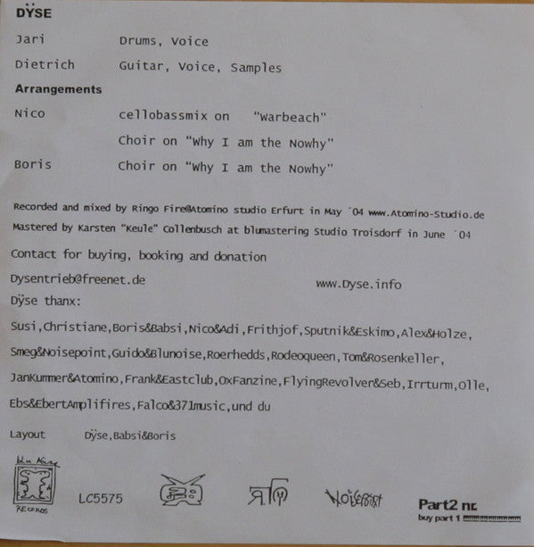 Dÿse : Aga Ragnag (7")