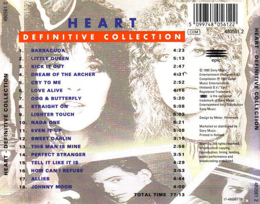 Heart : Definitive Collection (CD, Comp)
