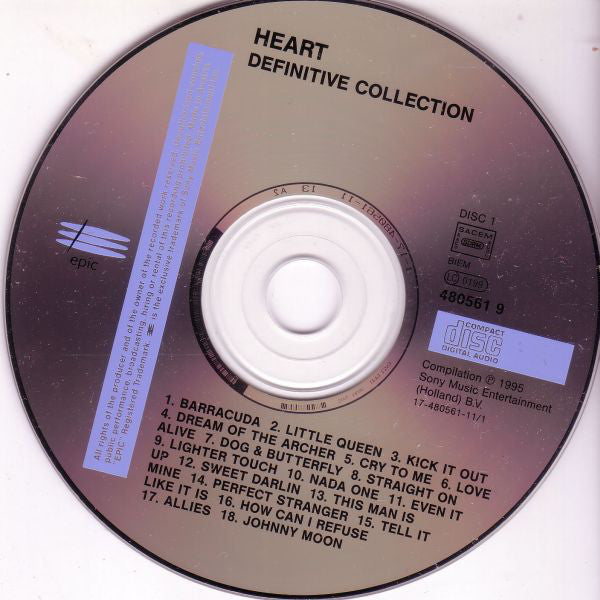 Heart : Definitive Collection (CD, Comp)