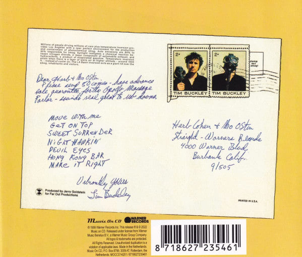 Tim Buckley : Greetings From L.A. (CD, Album, RE)