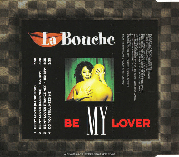La Bouche : Be My Lover (CD, Maxi)